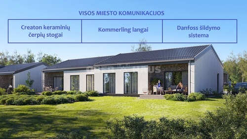 Parduodamas namas Šv. Faustinos g., Skaidiškių k., Vilniaus r. sav., 110 m2 ploto, 1 aukštai
