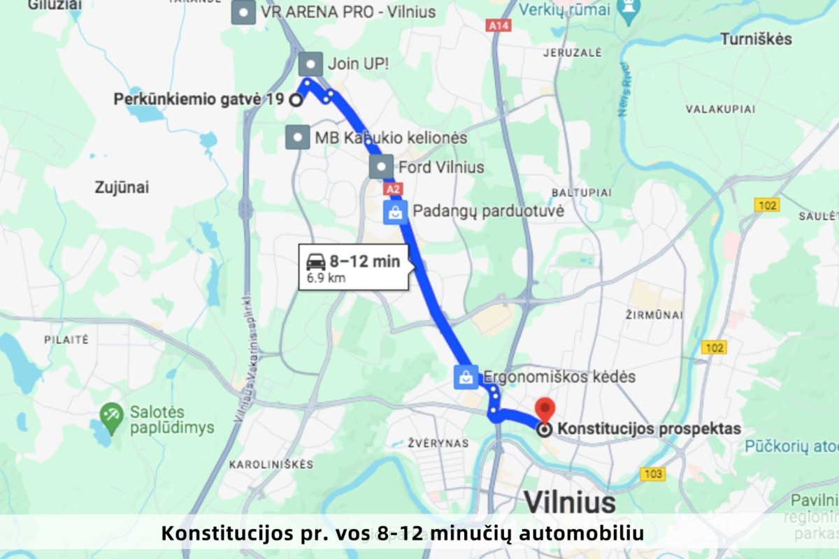 Parduodamas butas Perkūnkiemio g., Pašilaičiai, Vilniaus m., Vilniaus m. sav., 50.94 m2 ploto, 2 kambariai 26