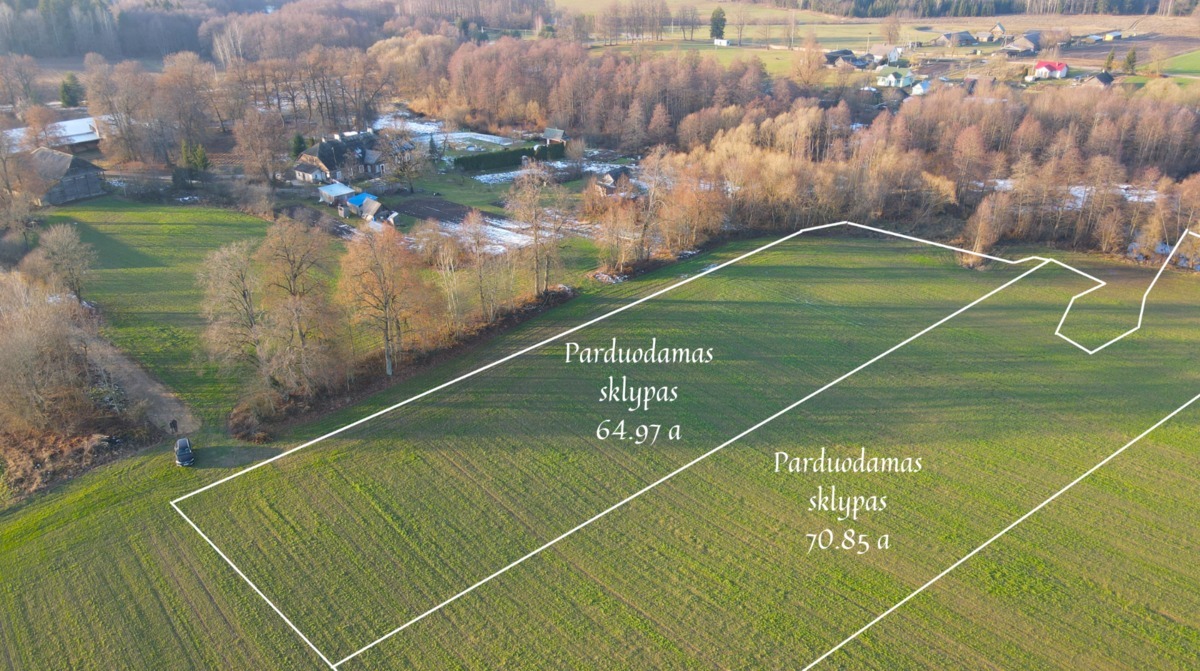 Parduodamas  sklypas Gasčionių k., Šalčininkų r. sav., 70.85 a ploto 2