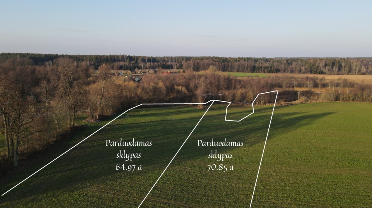 Parduodamas  sklypas Gasčionių k., Šalčininkų r. sav., 70.85 a ploto 3