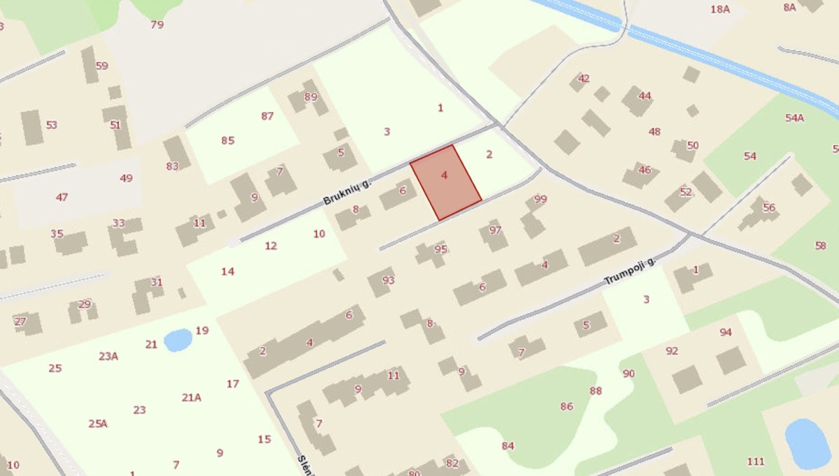 Parduodamas sklypas Tarandės k., Vilniaus r. sav., 10 a ploto 2
