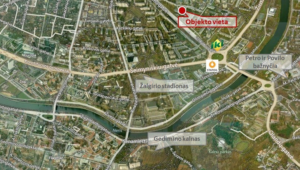 Nuomojamas butas Tuskulėnų g., Žirmūnai, Vilniaus m., Vilniaus m. sav., 60 m2 ploto, 3 kambariai 23