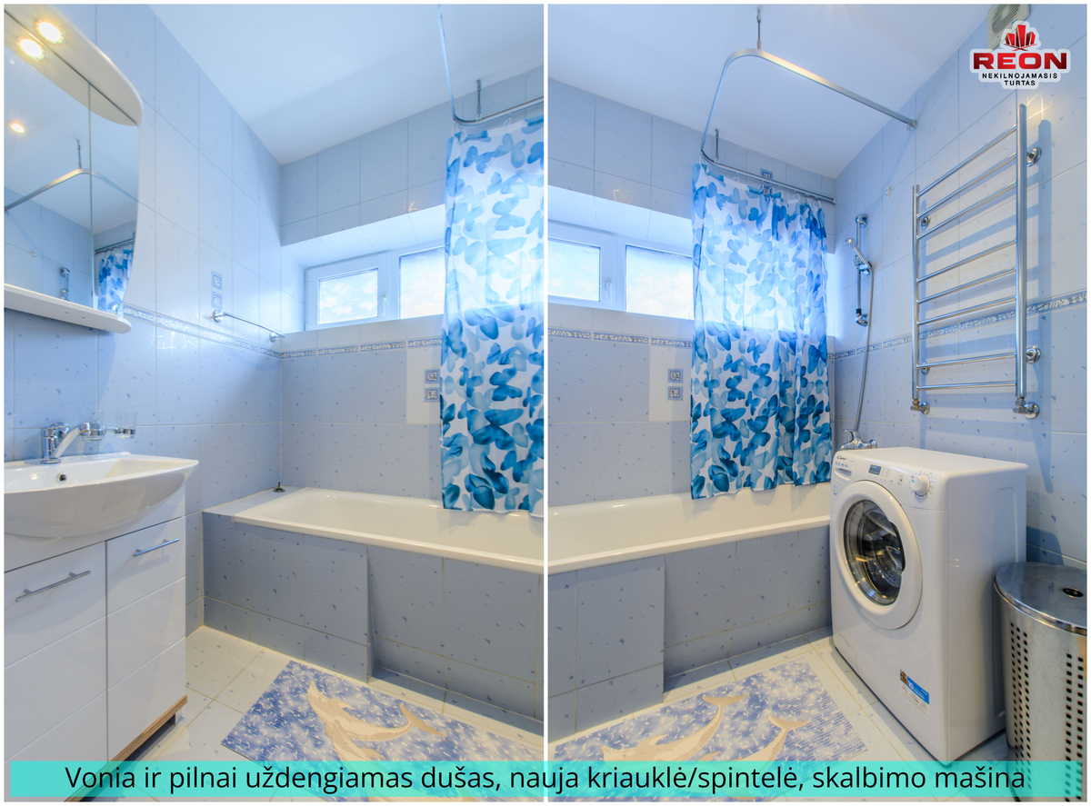Nuomojamas butas Kazimiero Ladygos g., Šiaurės miestelis, Vilniaus m., Vilniaus m. sav., 54 m2 ploto, 2 kambariai 7