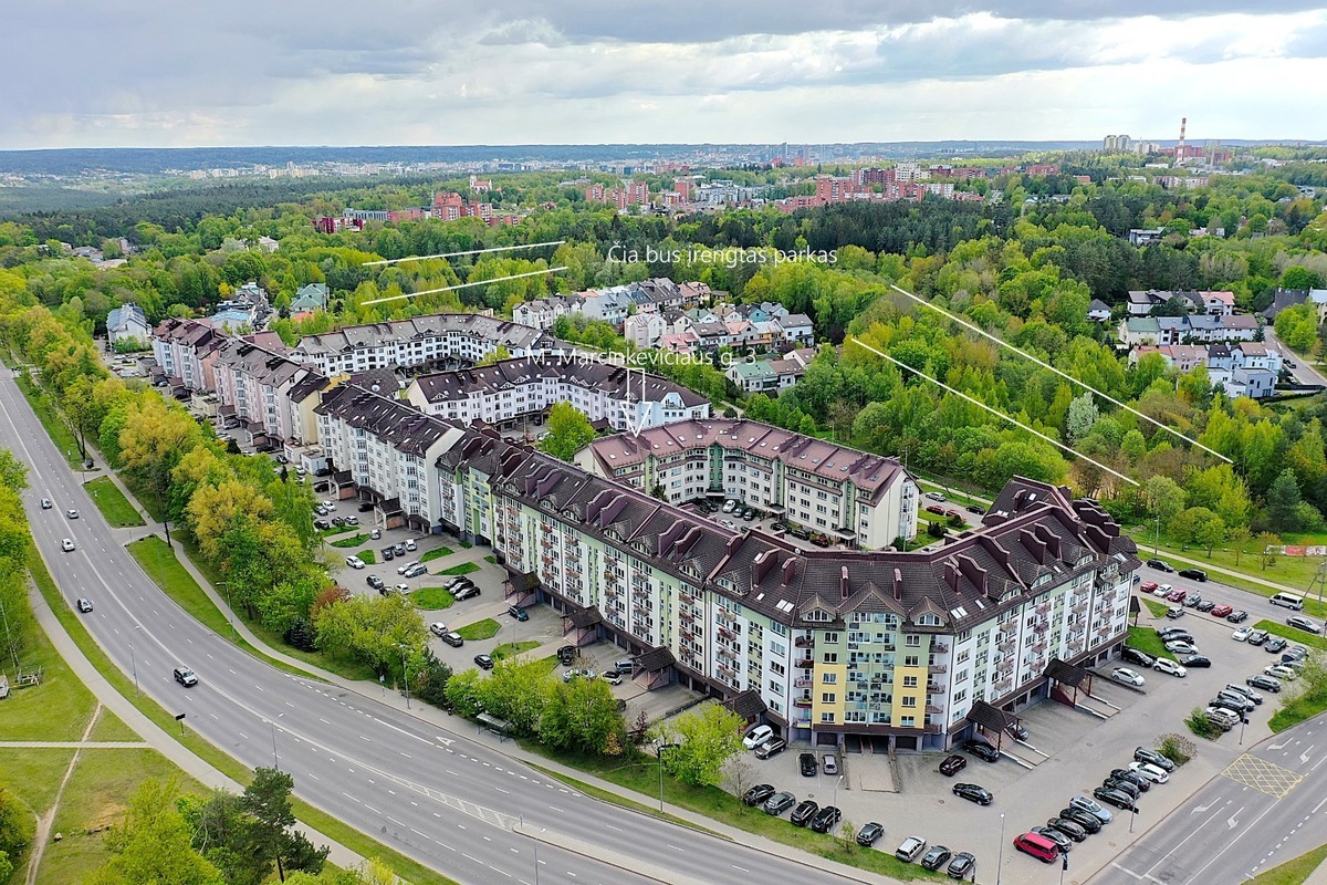 Parduodamas butas Mykolo Marcinkevičiaus g., Santariškės, Vilniaus m., Vilniaus m. sav., 90.65 m2 ploto, 4 kambariai 36
