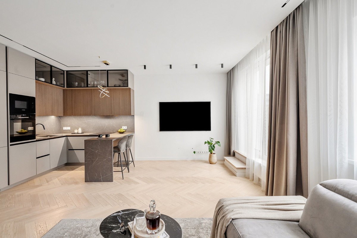 Parduodamas butas Daugėliškio g., Šnipiškės, Vilniaus m., Vilniaus m. sav., 121.57 m2 ploto, 5 kambariai 5