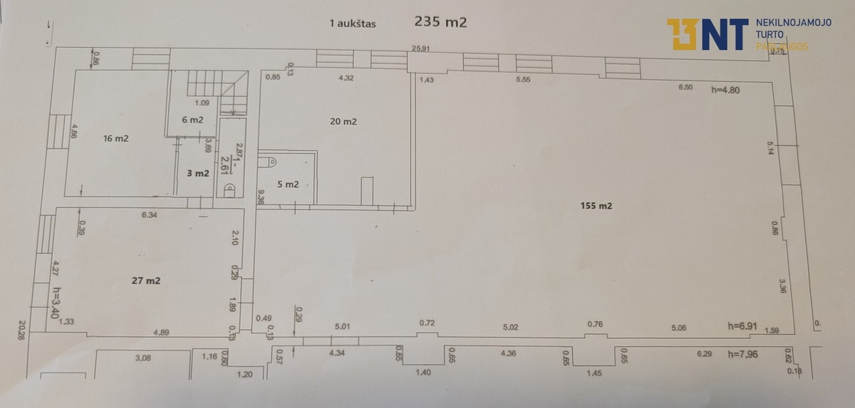 Nuomojamos patalpos Piliakalnio g., Fredoje, Kaune, 292.16 kv.m ploto 29