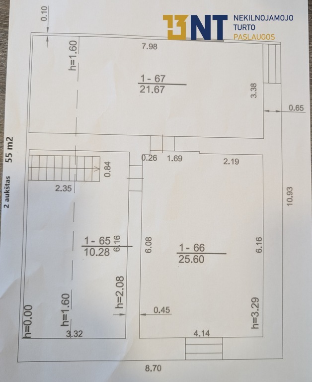 Nuomojamos patalpos Piliakalnio g., Fredoje, Kaune, 292.16 kv.m ploto 30