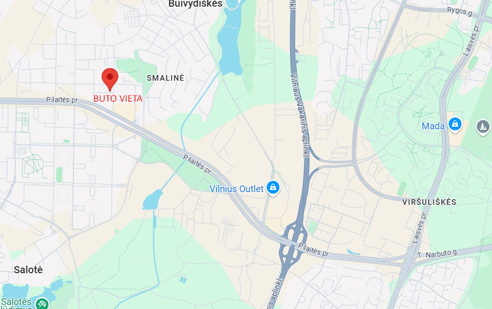 Nuomojamas butas Priegliaus g., Pilaitė, Vilniaus m., Vilniaus m. sav., 45 m2 ploto, 2 kambariai 17