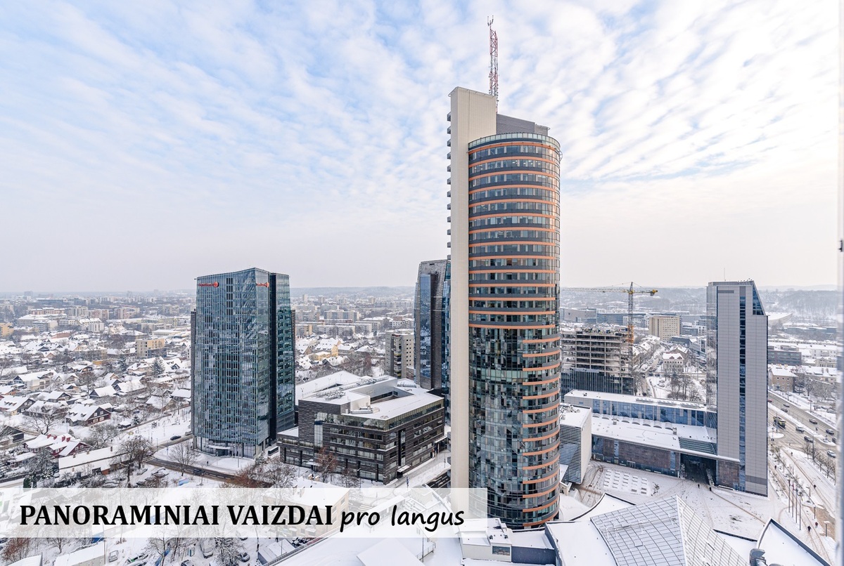 Nuomojamas butas Konstitucijos pr., Šnipiškės, Vilniaus m., Vilniaus m. sav., 60 m2 ploto, 2 kambariai 6