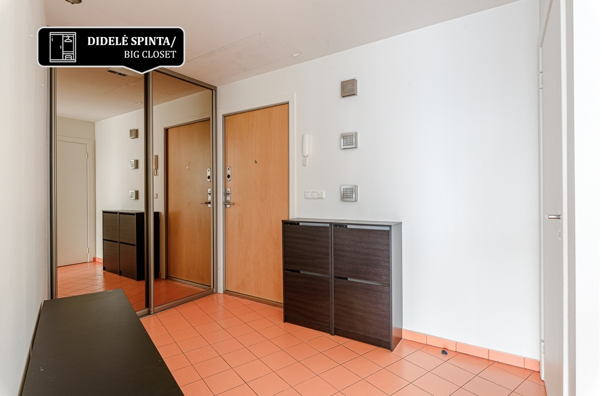 Nuomojamas butas Konstitucijos pr., Šnipiškės, Vilniaus m., Vilniaus m. sav., 60 m2 ploto, 2 kambariai 22