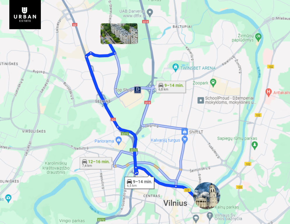 Parduodamas butas S. Stanevičiaus g., Fabijoniškėse, Vilniuje, 72.27 kv.m ploto 25