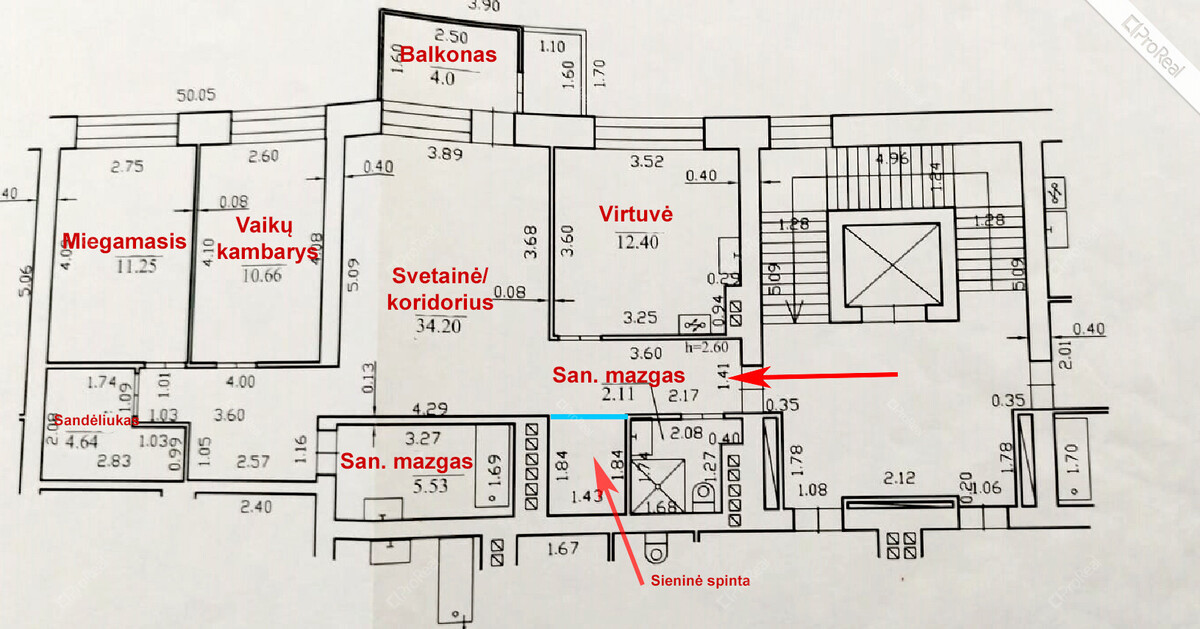 Parduodamas butas Jono Kairiūkščio g., Vilniaus m., Vilniaus m. sav., 85 m2 ploto, 3 kambariai 21