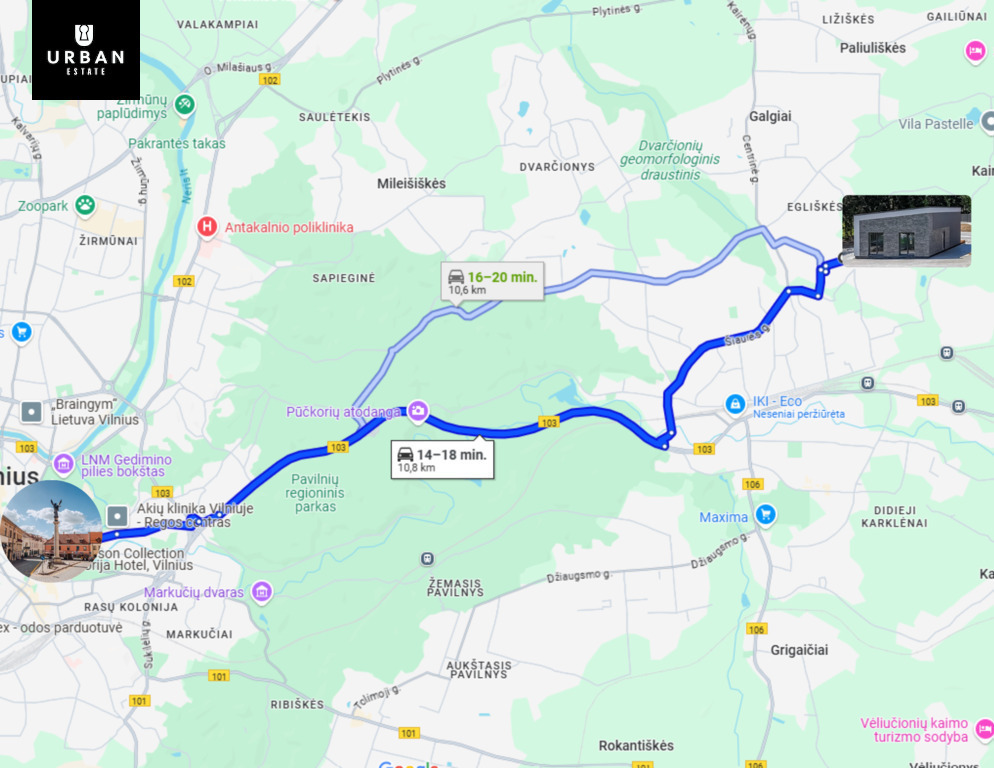 Parduodamas namas Arimų g., Antakalnyje, Vilniuje, 80 kv.m ploto, 1 aukštai 26