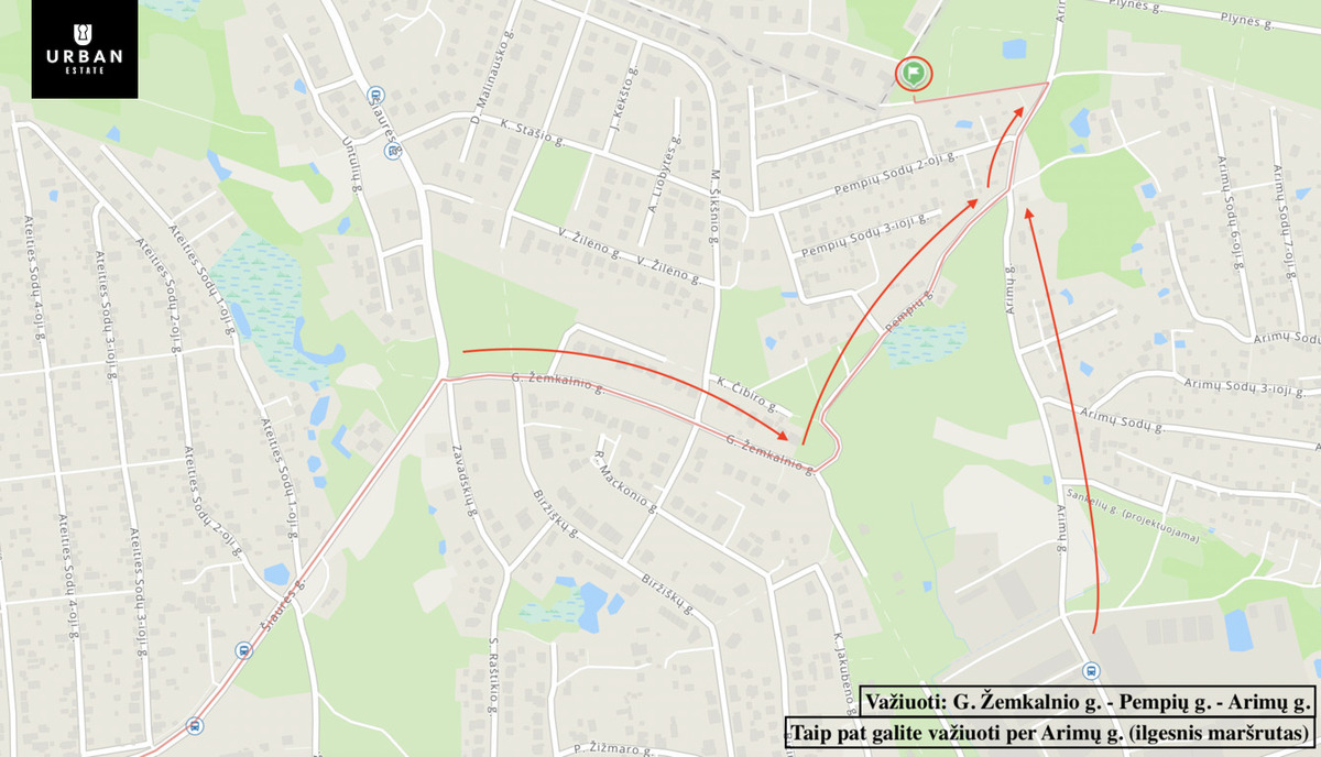 Parduodamas namas Arimų g., Antakalnyje, Vilniuje, 80 kv.m ploto, 1 aukštai 28