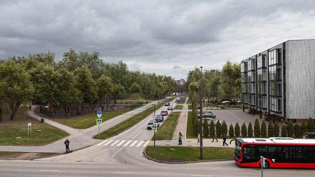 Butas su vaizdu į parką 5