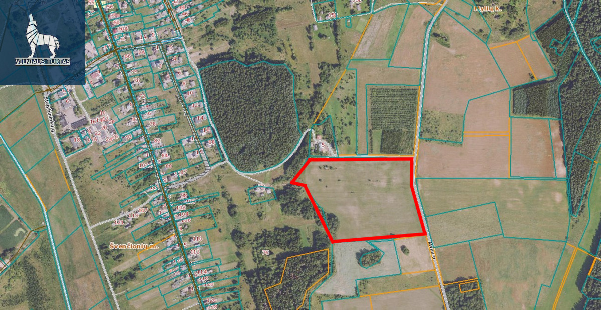 Parduodamas  sklypas Mylių II k., Švenčionių r. sav., 680 a ploto 15