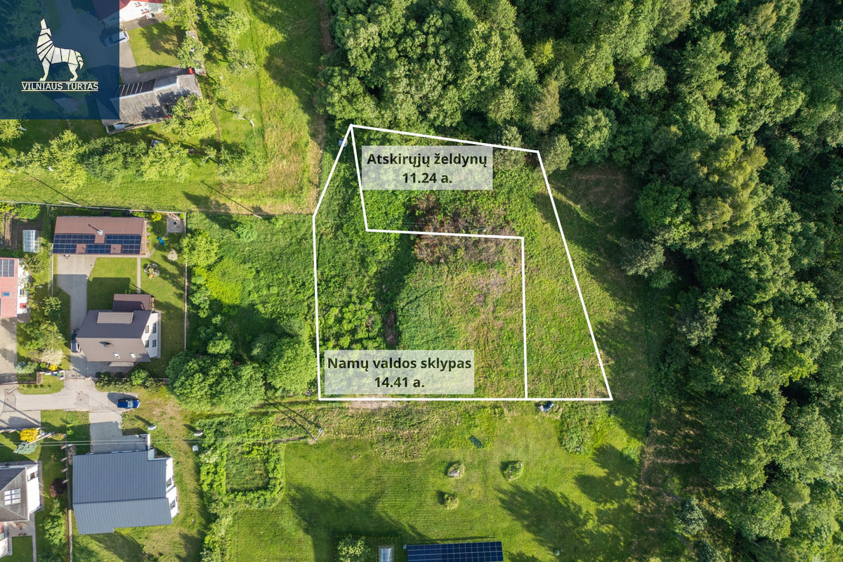Parduodamas  sklypas Šalpusnių g., Tarandė, Vilniaus m., Vilniaus m. sav., 25.65 a ploto 2