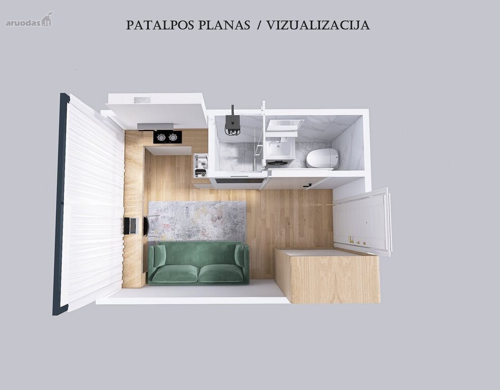 Lofto tipo būstai Vilniuje – investicija su gera grąža. 7