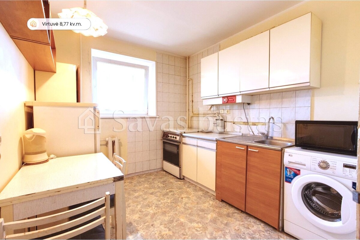 Parduodamas butas Garvežių g., Vilniaus m., Vilniaus m. sav., 35.47 m2 ploto, 1 kambariai 3