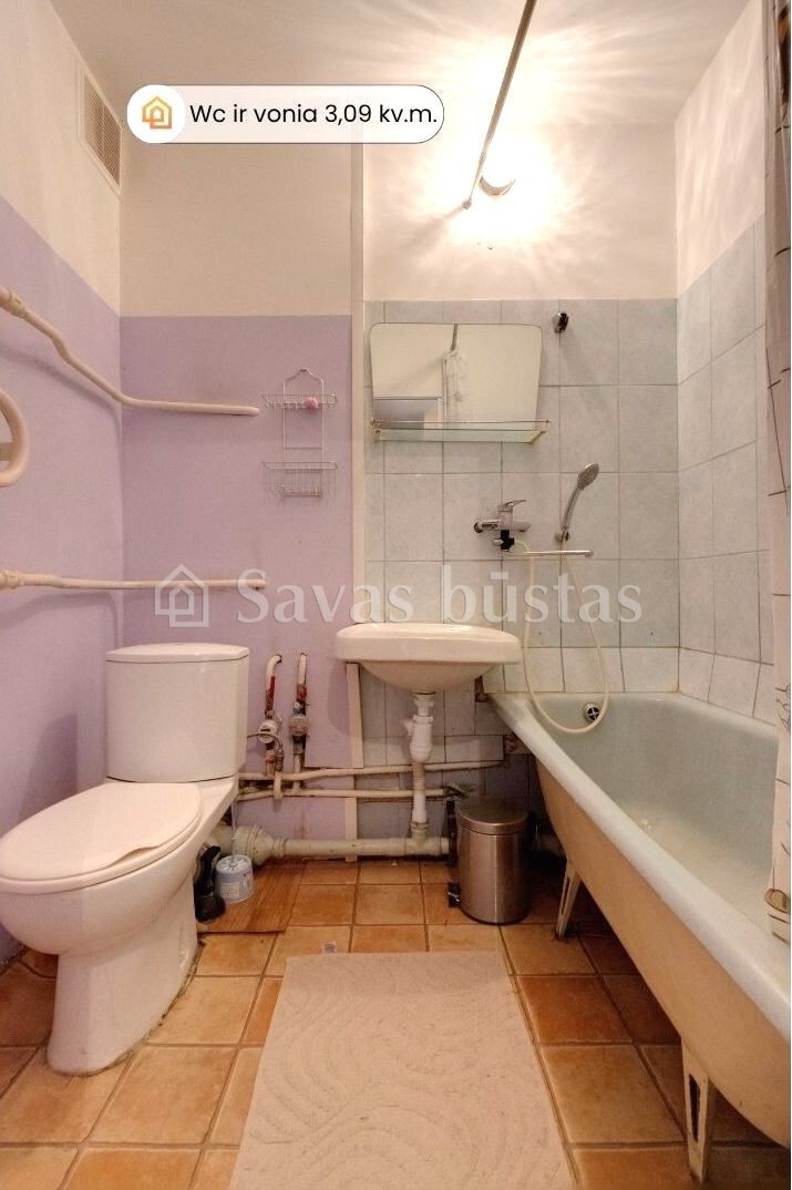 Parduodamas butas Garvežių g., Vilniaus m., Vilniaus m. sav., 35.47 m2 ploto, 1 kambariai 5