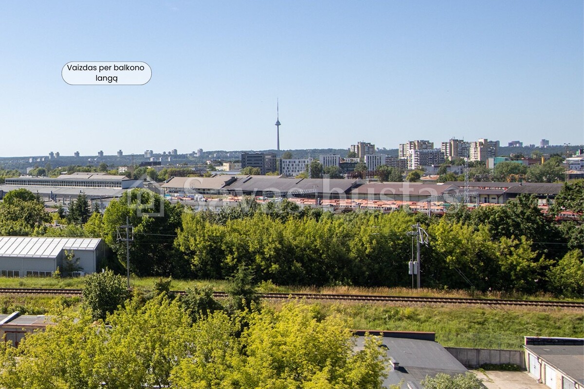 Parduodamas butas Garvežių g., Vilniaus m., Vilniaus m. sav., 35.47 m2 ploto, 1 kambariai 9