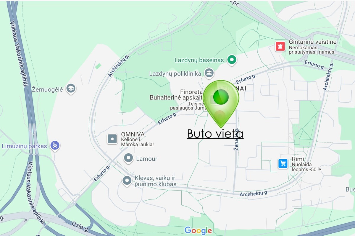 Parduodamas butas Žėručio g., Lazdynai, Vilniaus m., Vilniaus m. sav., 32.49 m2 ploto, 2 kambariai 29