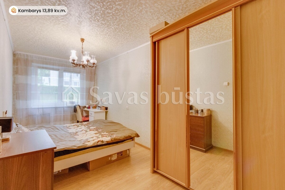 Parduodamas butas Talšos g., Šiaulių m., Šiaulių m. sav., 44.48 m2 ploto, 2 kambariai 7