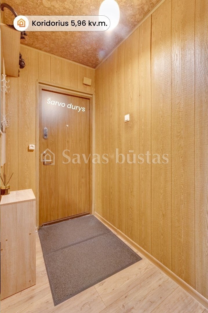 Parduodamas butas Talšos g., Šiaulių m., Šiaulių m. sav., 44.48 m2 ploto, 2 kambariai 16