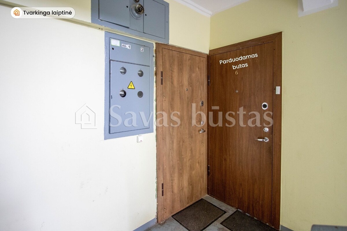 Parduodamas butas Talšos g., Šiaulių m., Šiaulių m. sav., 44.48 m2 ploto, 2 kambariai 17