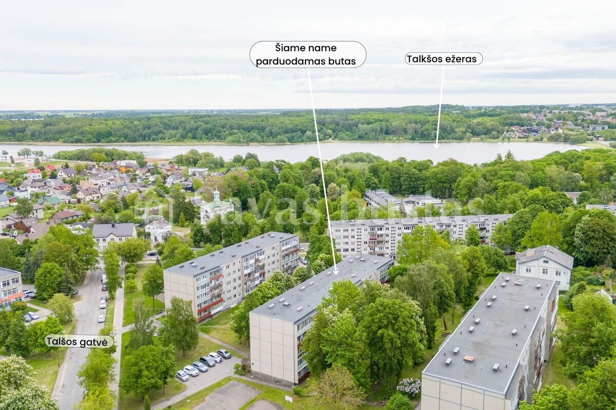 Parduodamas butas Talšos g., Šiaulių m., Šiaulių m. sav., 44.48 m2 ploto, 2 kambariai 21