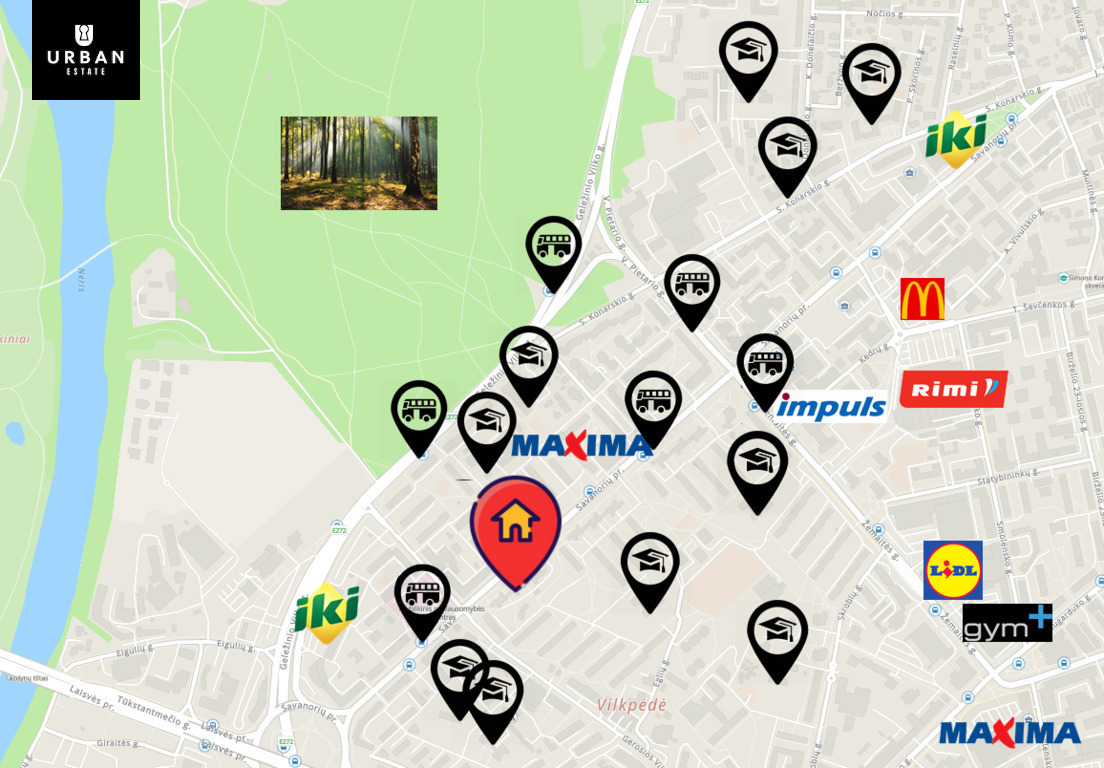 Parduodamas butas Savanorių pr., Naujamiestyje, Vilnius, 71 kv.m ploto 35