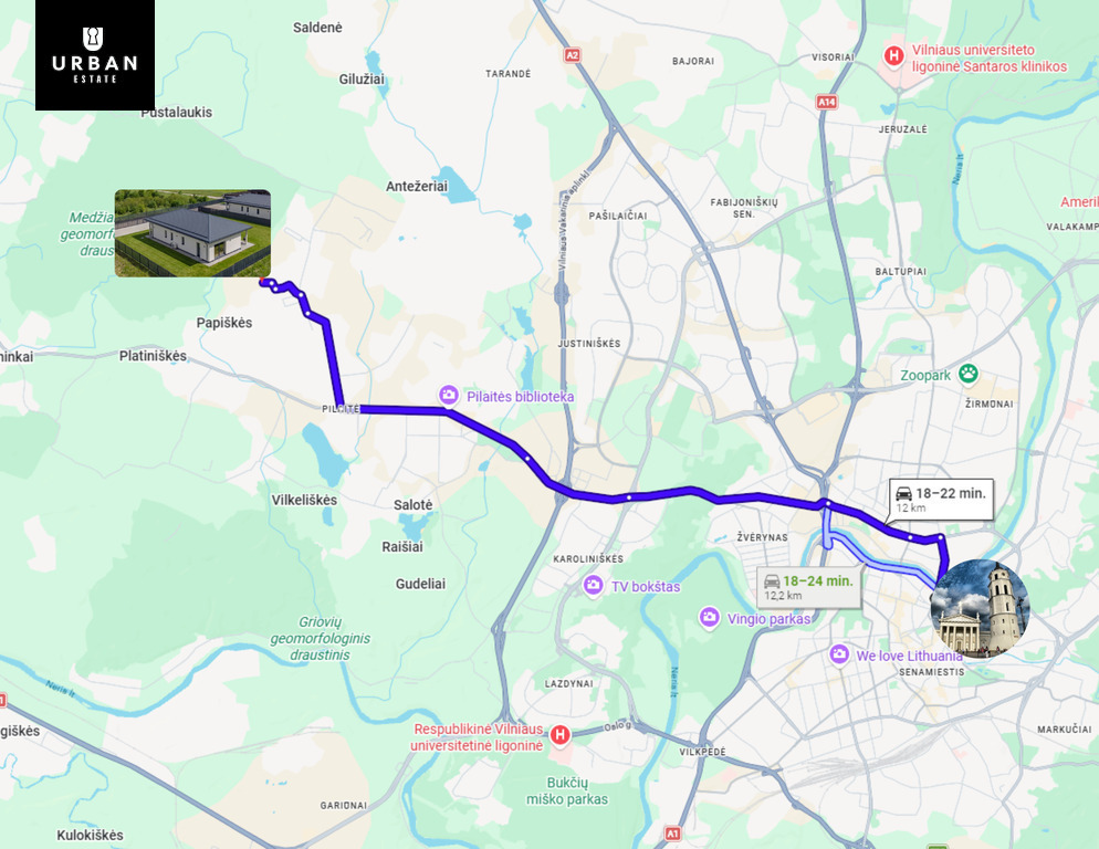 Parduodamas namas Papiškių g., Pilaitėje, Vilnius, 141 kv.m ploto 31