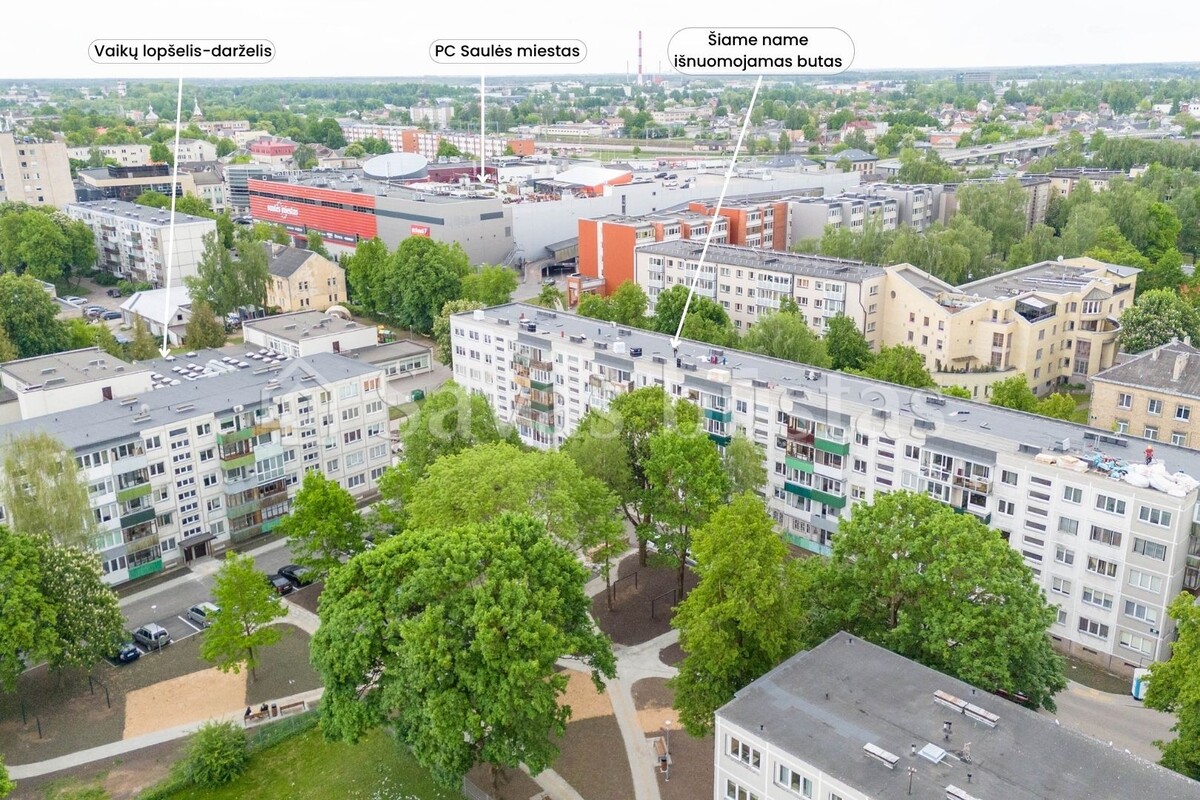 Nuomojamas butas P. Cvirkos g., Centras, Šiaulių m., Šiaulių m. sav., 47 m2 ploto, 2 kambariai 22