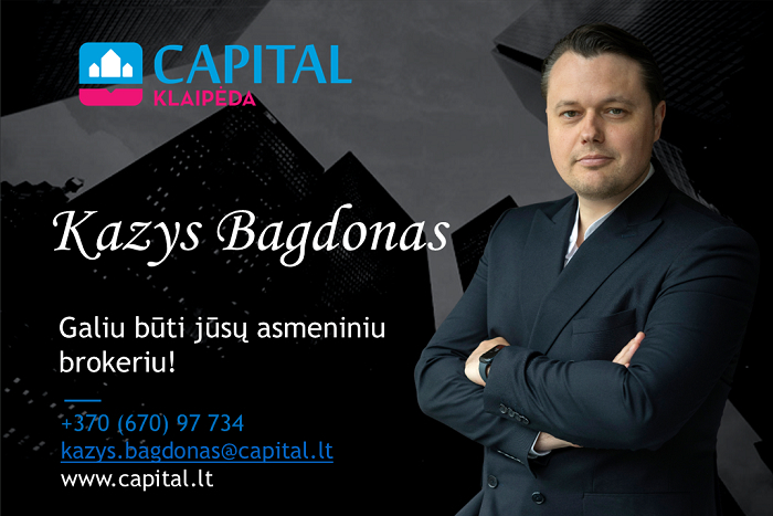 Parduodamas butas Bandužių g., Klaipėdos m., Klaipėdos m. sav., 90.28 m2 ploto, 4 kambariai 37