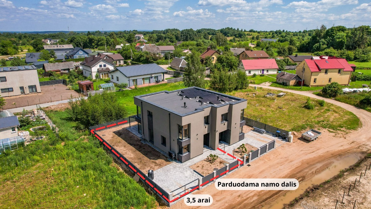 Parduodamas namas Pupų g., Vilniaus m., Vilniaus m. sav., 131.91 m2 ploto, 2 aukštai 4