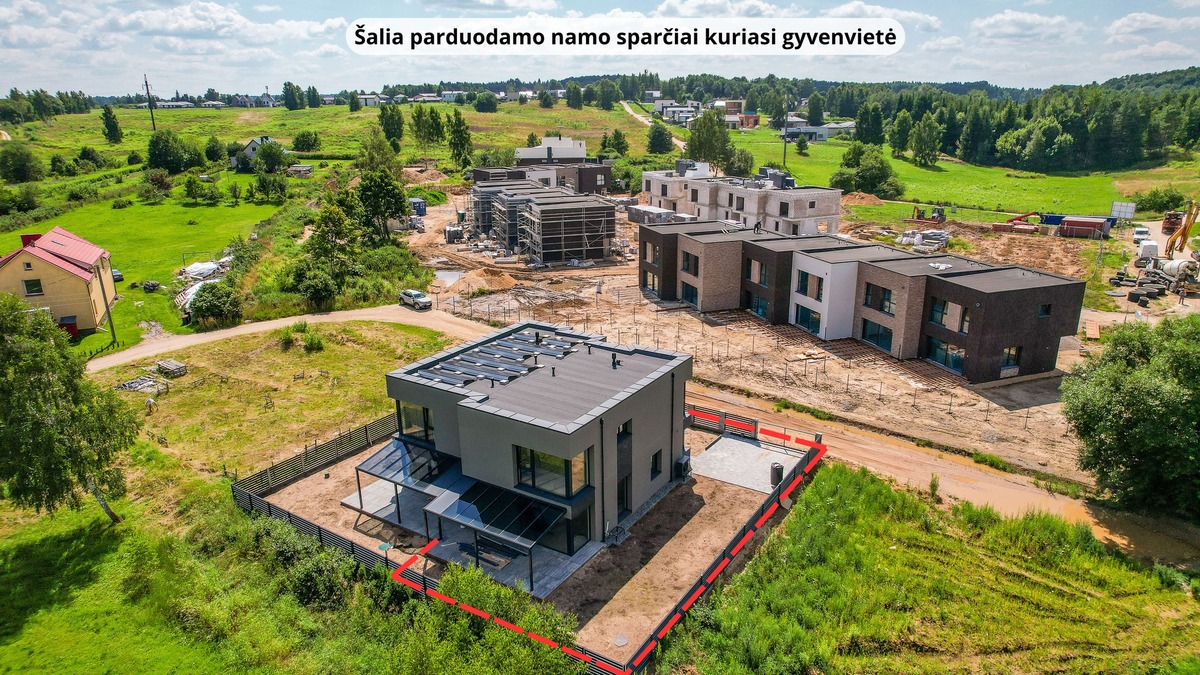 Parduodamas namas Pupų g., Vilniaus m., Vilniaus m. sav., 131.91 m2 ploto, 2 aukštai 24