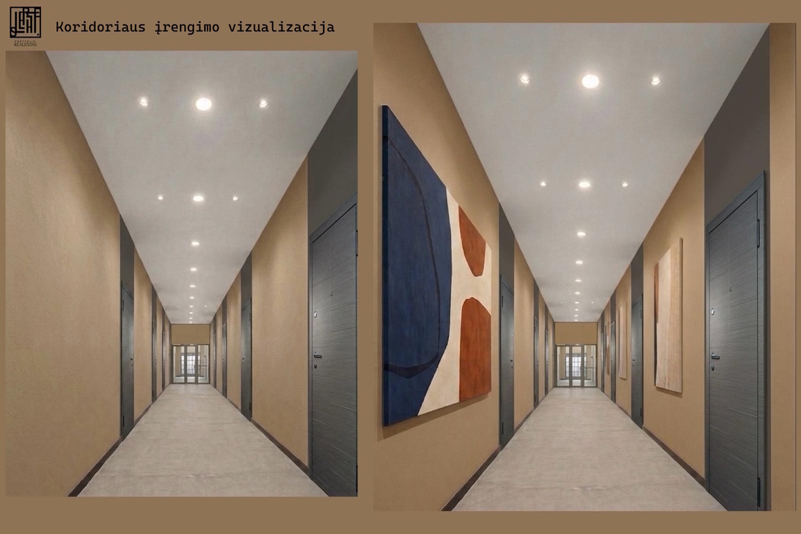 Parduodamas butas Ateities g., Jeruzalėje, Vilnius, 45.09 kv.m ploto, 2 kambariai 7
