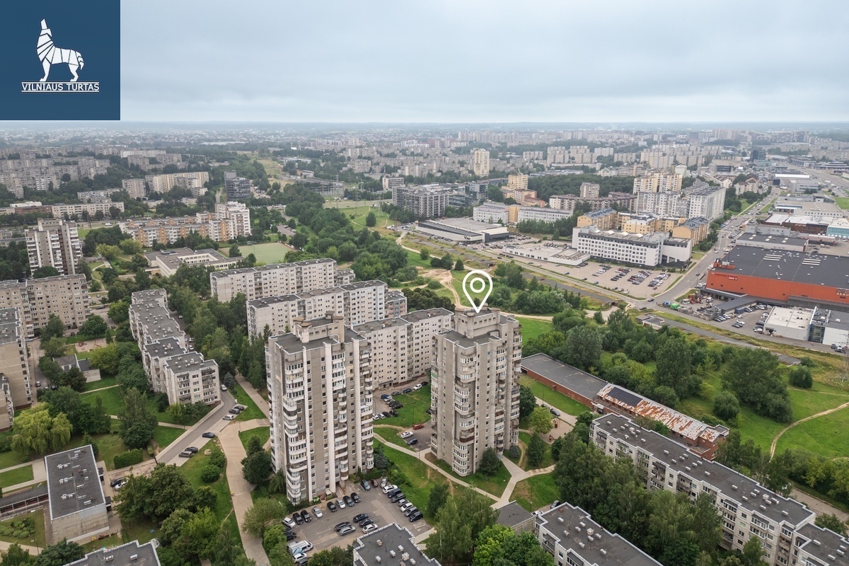 Parduodamas butas Čiobiškio g., Šeškinė, Vilniaus m., Vilniaus m. sav., 11.63 m2 ploto, 1 kambariai 17