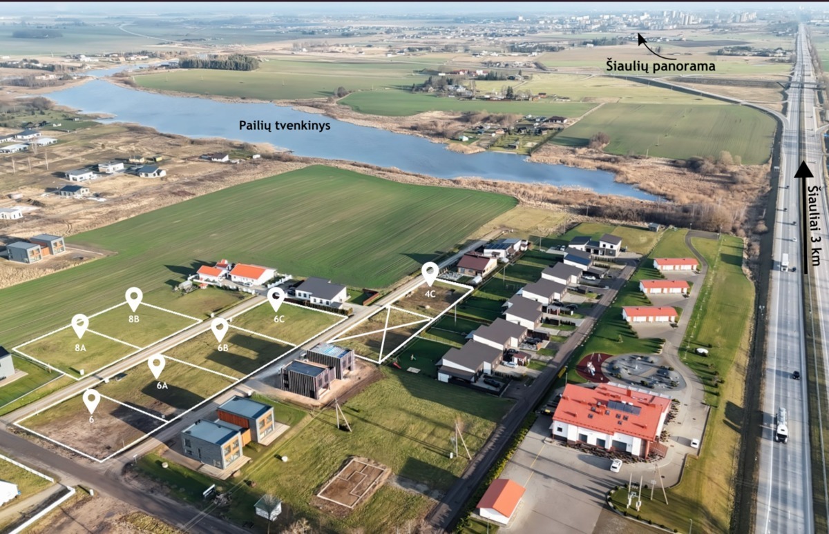 Parduodamas kitos paskirties sklypas Ilgoji g., Aukštelkės k., Šiaulių r. sav., 9.18 a ploto 2