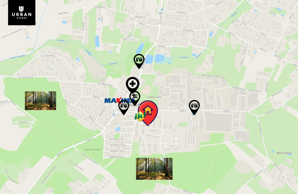 Nuomojamas butas Sodų g., Skaidiškės, 47.85 kv.m ploto 25