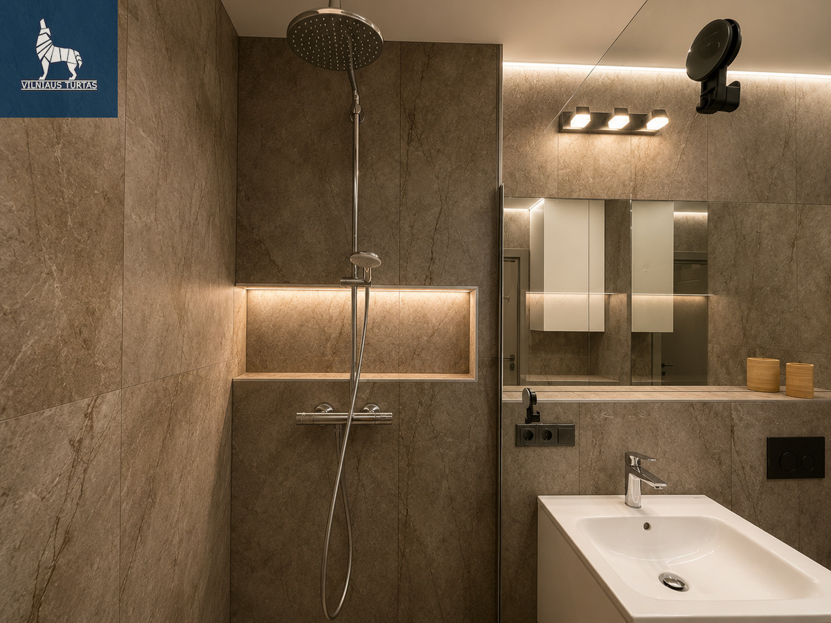 Nuomojamas butas Veprių g., Šnipiškės, Vilniaus m., Vilniaus m. sav., 40 m2 ploto, 2 kambariai 13